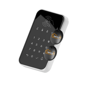 Teclado de alarma táctil inalámbrico