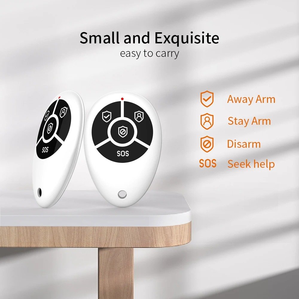 Control remoto de alarma conectado